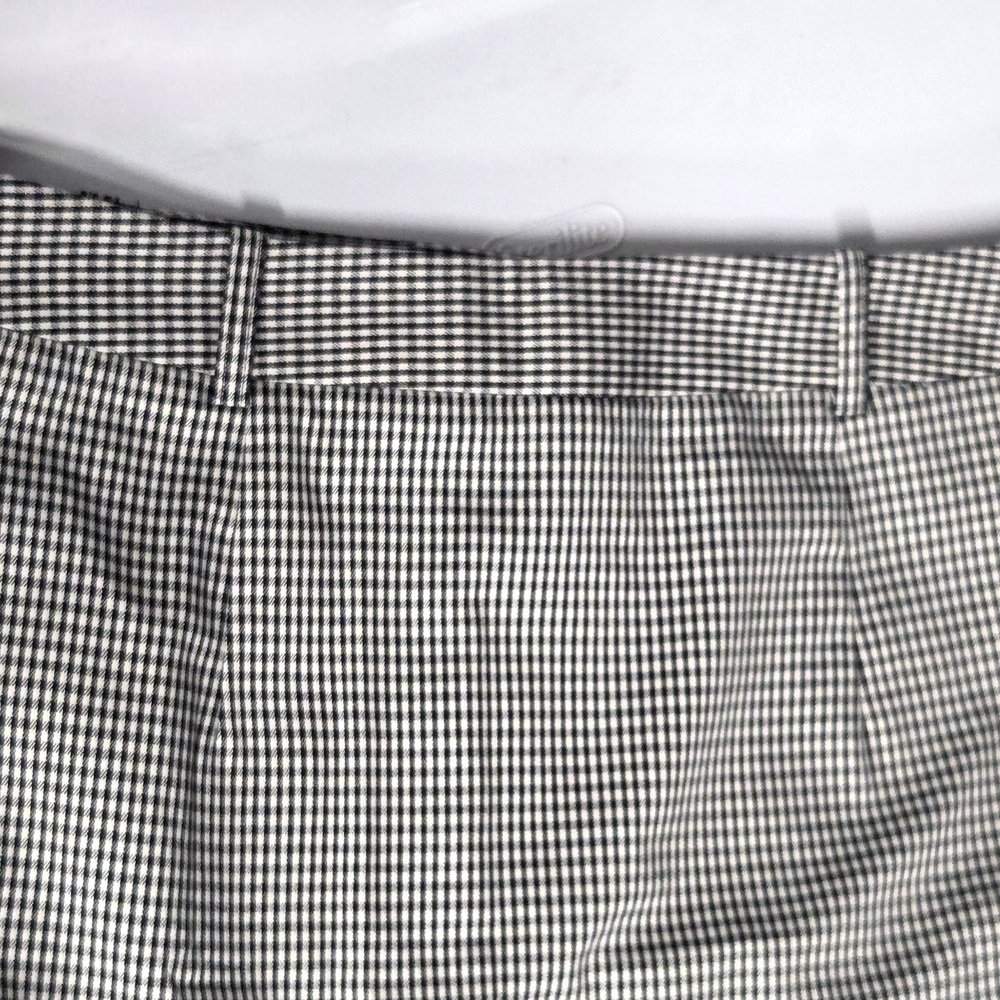 Topshop Black and White Checkered Mini Skirt NWT US Size 8 - Picture 10 of 13